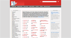Desktop Screenshot of medicalhealthsites.com
